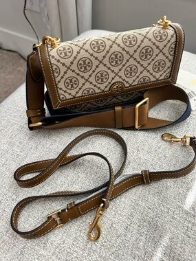 Tory Burch Monogram Jacquard Crossbody